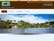 Tablet Screenshot of amazonie-decouverte.com